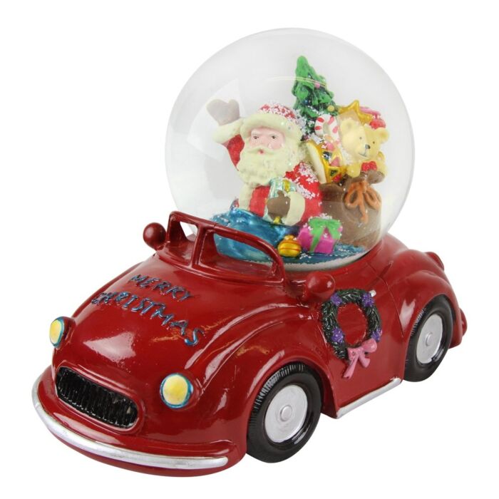 Gisela Graham - Pastel Village Snowdome w/LED Light